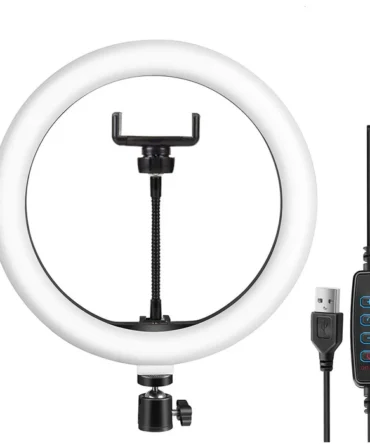 DIGITEK® (DRL-14) 14 Inch Professional Ring Light with USB Support - Dual Temperature Lights, USB Cable & AC Adapter Included - Ideal for Photography & Videography, YouTube (Without Stand)