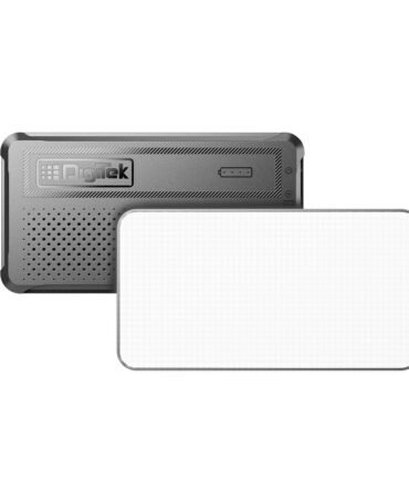 Digitek (LED-D180) 12W Portable Bi-Color LED Video Light, 2500K-9900K Adjustable Color Temperature, 1-100% Brightness, 1/4 Screw Mount, 4000mAh Battery, 180 LEDs, Type-C Port, for Photo & Video Shoots