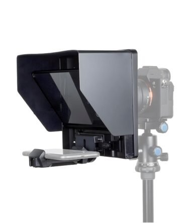 Digitek DTP 010 10” Digitek Teleprompter for Smartphone & DSLR Supports w/Remote Control, APP Compatible with iOS & Android System for Video Creator