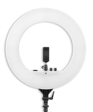 DIGITEK® (DRL-18H ) 18 Inch LED Ring Light with 158cm Stand - AC/DC Power, Color Temperature Control, Lighting Intensity Control - Photography, Video, Makeup, and Live Streaming - USB Powered