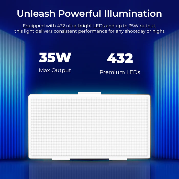 Digitek (LED-D432 Bi) Portable Bi-Color LED Video Light LED-D432Bi