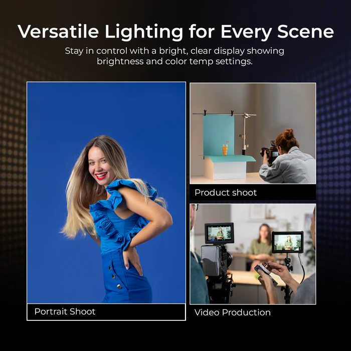 Digitek (LED-D432 Bi) Portable Bi-Color LED Video Light LED-D432Bi