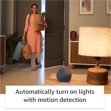 Amazon Echo Dot (5th Gen) | Smart speaker with Bigger sound, Motion Detection, Temperature Sensor, Alexa and Bluetooth|